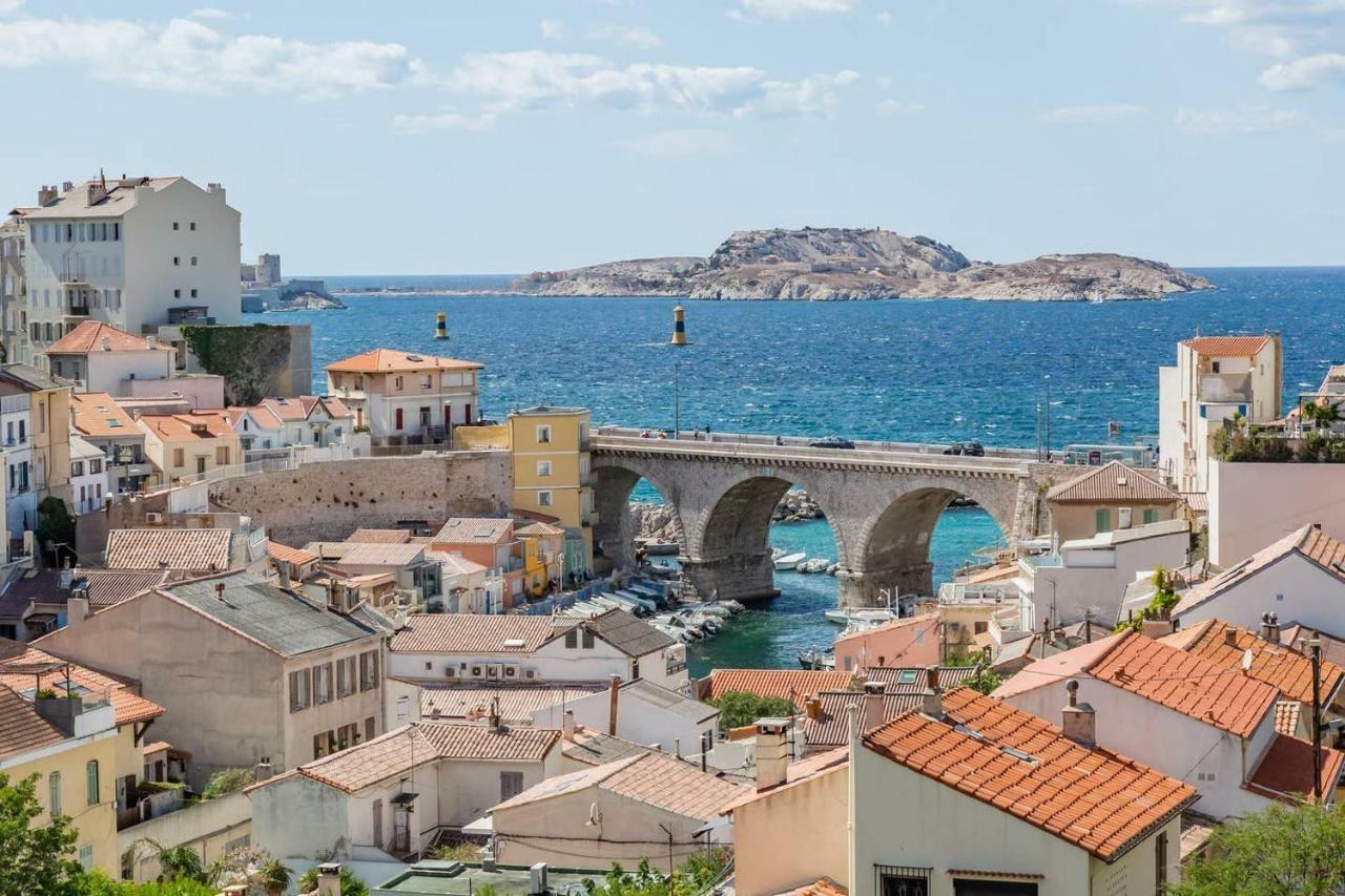 T2 SUPERBE VUE MER et Vallon Des Auffes Marseilles Exterior foto